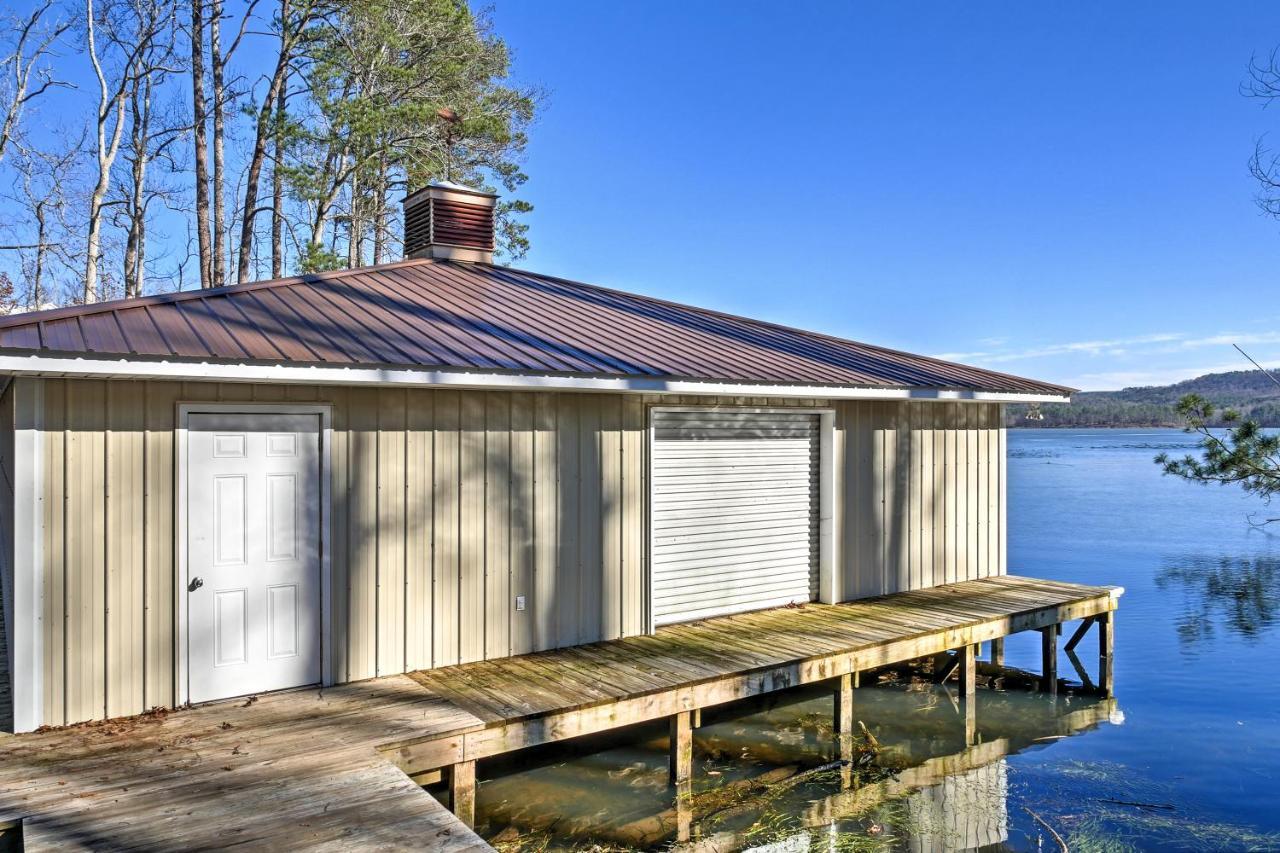 Paradise Cove Cabin With Boathouse And Dock Guntersville Luaran gambar