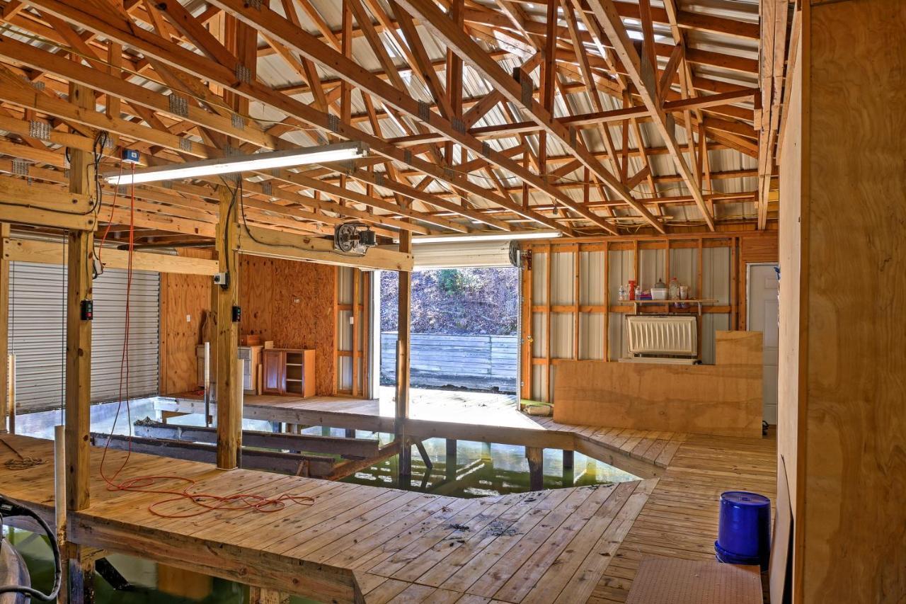 Paradise Cove Cabin With Boathouse And Dock Guntersville Luaran gambar